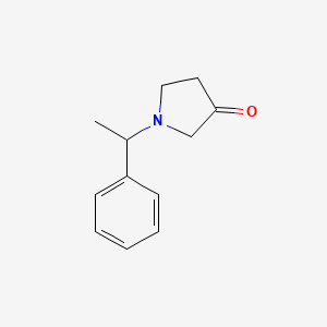 1-(1-Phenylethyl)pyrrolidin-3-one