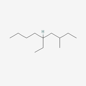 molecular formula C12H26 B14540338 5-Ethyl-3-methylnonane CAS No. 62184-42-3