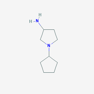 1-Cyclopentylpyrrolidin-3-amine