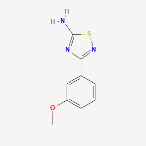3-(3-Methoxyphenyl)-1,2,4-thiadiazol-5-amine