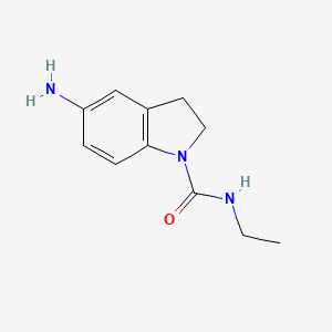 5-Amino-N-ethyl-2,3-dihydro-1H-indole-1-carboxamide