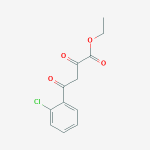 molecular formula C12H11ClO4 B1454041 Ethyl 4-(2-chlorophenyl)-2,4-dioxobutanoate CAS No. 338982-35-7