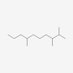 molecular formula C13H28 B14540459 2,3,7-Trimethyldecane CAS No. 62238-13-5