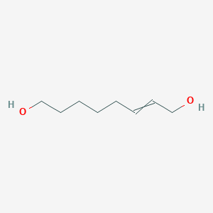 molecular formula C8H16O2 B14540644 Oct-2-ene-1,8-diol CAS No. 62179-19-5