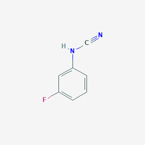 molecular formula C7H5FN2 B1454072 3-Fluorophenylcyanamide CAS No. 14213-18-4