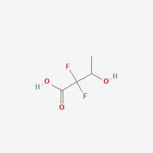 2,2-Difluoro-3-hydroxybutanoic acid