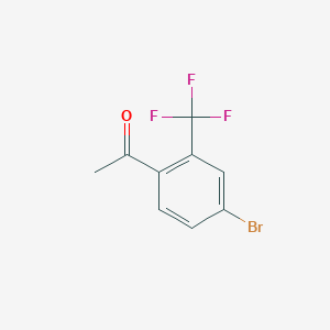 1-(4-Bromo-2-(trifluoromethyl)phenyl)ethanone