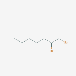 molecular formula C8H16Br2 B14541197 2,3-Dibromooctane CAS No. 62161-29-9