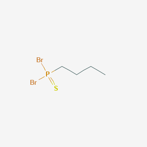 molecular formula C4H9Br2PS B14541346 Butylphosphonothioic dibromide CAS No. 62158-10-5