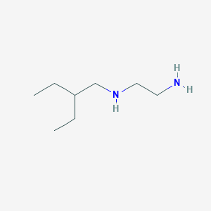molecular formula C8H20N2 B14541463 N~1~-(2-Ethylbutyl)ethane-1,2-diamine CAS No. 61798-07-0