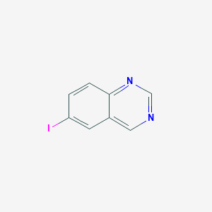 molecular formula C8H5IN2 B1454157 6-Iodoquinazoline CAS No. 848841-54-3