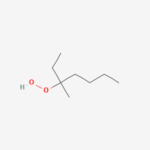 molecular formula C8H18O2 B14541603 3-Methylheptane-3-peroxol CAS No. 61756-38-5