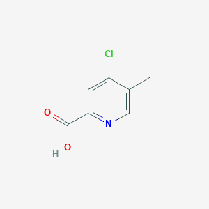 molecular formula C7H6ClNO2 B1454162 4-Chloro-5-methylpicolinic acid CAS No. 882679-14-3
