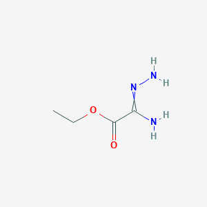 Iminohydrazinoacetic acid ethyl ester