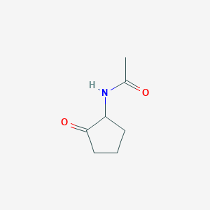molecular formula C7H11NO2 B14541815 N-(2-Oxocyclopentyl)acetamide CAS No. 62136-36-1