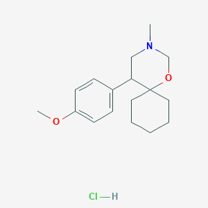 molecular formula C17H26ClNO2 B1454183 Venlafaxine Impurity E HCl CAS No. 93413-56-0
