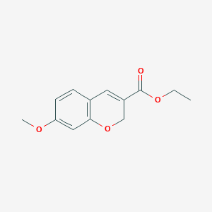 7-Methoxy-2H-chromene-3-carboxylic acid ethyl ester