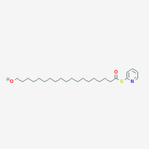 molecular formula C24H41NO2S B14541987 S-Pyridin-2-yl 19-hydroxynonadecanethioate CAS No. 61888-31-1