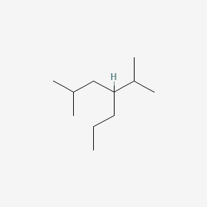 molecular formula C11H24 B14542083 2-Methyl-4-isopropylheptane CAS No. 61868-98-2