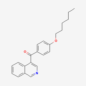 4-(4-Hexyloxybenzoyl)isoquinoline