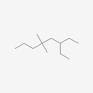 molecular formula C12H26 B14542326 3-Ethyl-5,5-dimethyloctane CAS No. 62183-71-5