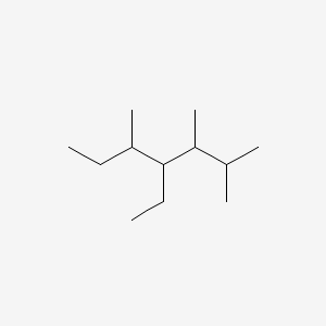 molecular formula C12H26 B14542379 4-Ethyl-2,3,5-trimethylheptane CAS No. 62198-58-7