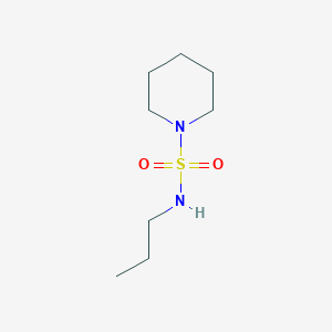 molecular formula C8H18N2O2S B1454238 N-propylpiperidine-1-sulfonamide CAS No. 1094460-18-0
