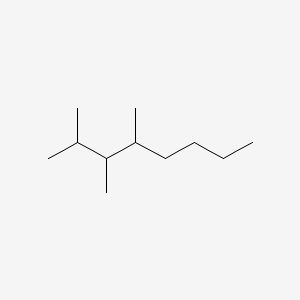 molecular formula C11H24 B14542405 2,3,4-Trimethyloctane CAS No. 62016-31-3