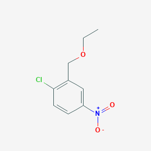 1-Chloro-2-(ethoxymethyl)-4-nitrobenzene