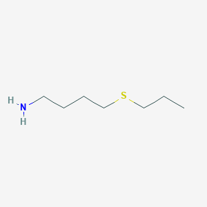 B1454247 4-Propylsulfanyl-butylamine CAS No. 1153080-48-8