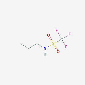 molecular formula C4H8F3NO2S B1454248 1,1,1-trifluoro-N-propylmethanesulfonamide CAS No. 34310-27-5