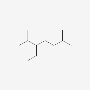 molecular formula C12H26 B14542635 3-Ethyl-2,4,6-trimethylheptane CAS No. 62198-68-9