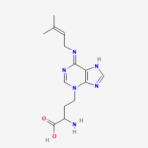 molecular formula C14H20N6O2 B14542659 Discadenine CAS No. 62061-49-8