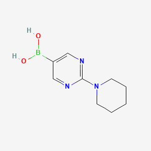 (2-(Piperidin-1-yl)pyrimidin-5-yl)boronic acid