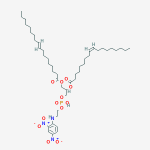 molecular formula C47H80N3O12P B145430 2,4-Dinitrophenyl-dioleoylphosphatidylethanolamine CAS No. 129509-47-3