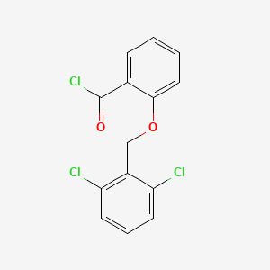 2-[(2,6-Dichlorobenzyl)oxy]benzoyl chloride