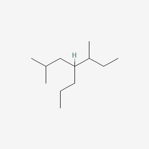 molecular formula C12H26 B14543059 2,5-Dimethyl-4-propylheptane CAS No. 62185-32-4