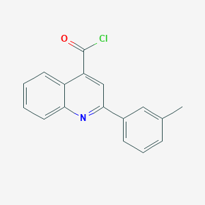 2-(3-Methylphenyl)quinoline-4-carbonyl chloride