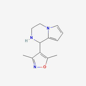 1-(3,5-Dimethyl-4-isoxazolyl)-1,2,3,4-tetrahydropyrrolo[1,2-a]pyrazine