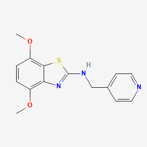 4,7-dimethoxy-N-(pyridin-4-ylmethyl)benzo[d]thiazol-2-amine