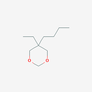 molecular formula C10H20O2 B14543271 5-Butyl-5-ethyl-1,3-dioxane CAS No. 61920-22-7