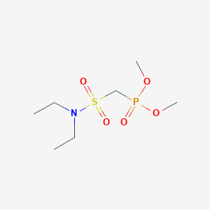 molecular formula C7H18NO5PS B14543373 Dimethyl [(diethylsulfamoyl)methyl]phosphonate CAS No. 62285-40-9