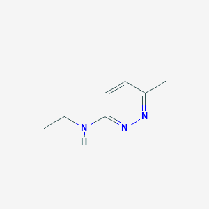 molecular formula C7H11N3 B1454343 N-ethyl-6-methylpyridazin-3-amine CAS No. 1250628-49-9