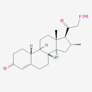 molecular formula C21H29FO2 B145435 21-Fluoro-16-methyl-19-norprogesterone CAS No. 134785-66-3