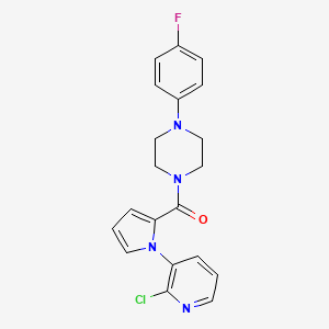 1-{[1-(2-Chloropyridin-3-yl)-1H-pyrrol-2-yl]carbonyl}-4-(4-fluorophenyl)piperazine