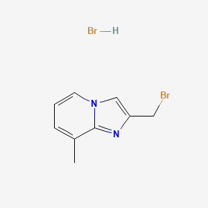 2-(Bromomethyl)-8-methylimidazo[1,2-a]pyridine hydrobromide