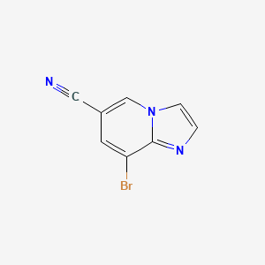 8-Bromoimidazo[1,2-a]pyridine-6-carbonitrile