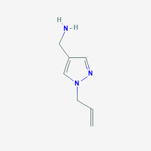 [1-(prop-2-en-1-yl)-1H-pyrazol-4-yl]methanamine