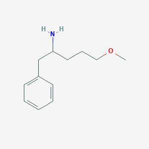 5-Methoxy-1-phenylpentan-2-amine