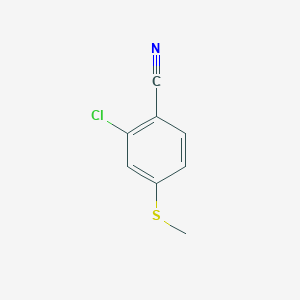 2-Chloro-4-(methylsulfanyl)benzonitrile